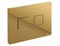 CERSANIT Кнопка ACCENTO SQUARE для AQUA пневматическая пластик золотой глянцевый A69085