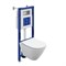 CERSANIT Комплект CITY SMART DPL EO slim инсталляция AQUA 40 SMART M LP А69323