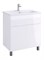 AQUATON Тумба под раковину Форест Про 75 белый глянец 1A297101FR010 1A297101FR010