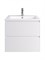 AQUATON Тумба под раковину Люмин 60 белый матовый 1A293901A52B0 1A293901A52B0