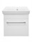 AQUATON Тумба под раковину Поль 50 белый 1A263701PF010 1A263701PF010