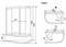 TIMO Comfort T-8820R Fabric Glass душевая кабина 120*85*220+турецкая баня хамам T-8820RF-T-STUN