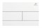 AZUMA Slim13 Кнопка для инсталляции AZU013.01 белая глянец, пластик AZU013.01