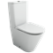 CERAMICA NOVA Highlight Напольный пристенный унитаз Торнадо с бачком сиденье микролифт белый арт CN1802T CN1802T