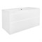AZARIO Комплект тумба Velluto 100 1000х450х660 подвесная, с раковиной Астория 100, белый матовый (CS00097538) CS00097538