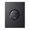 ABBER Кнопка смыва AC0126MB пневматическая, черная матовая AC0126MB