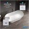 ABBER Ванна из искусственного камня Stein AS9626 белая матовая AS9626