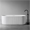 ABBER Ванна из искусственного камня Stuttgart AM9925 белая матовая AM9925