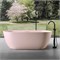 ABBER Ванна из искусственного камня Frankfurt AM9941MP розовая матовая AM9941MP
