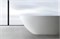 ABBER Ванна из искусственного камня Dortmund AM9911 белая матовая AM9911