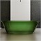 ABBER Прозрачная ванна Kristall AT9707Emerald зеленая AT9707Emerald