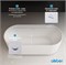 ABBER Акриловая ванна AB9444MW белая матовая AB9444MW