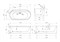 ABBER Акриловая ванна AB9444MW белая матовая AB9444MW