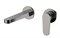 AQUAme AQM6915GM Novara Смеситель для раковины настенный на 2отв., цвет металл AQM6915GM