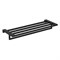 AQUAme AQM7305MB  Tivoli  Полка для полотенец 600мм, черный матовый AQM7305MB