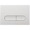 VECONI Кнопка смыва FLUSH V3, FLV3-W, 240х162х9, пластик, белый глянец FLV3-W