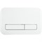 VECONI Кнопка смыва FLUSH V12, FLV12-W, 240х162х7, пластик, белый глянец FLV12-W