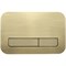 VECONI Кнопка смыва FLUSH V12, FLV12-G, 240х162х7, пластик, золото брашинг FLV12-G