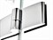 RAVAK SMARTLINE SMSKK4 Душевой уголок полукруглый с раздвижными дверями, стекло 6 мм SMSKK4