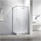 VECONI Душевой угол прямоугольный, двери раздвижные Rovigo RV-27CH, 1000х900х1900, хром, стекло прозрачное RV27CH-10090-01-C8
