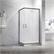 VECONI Душевой угол квадратный, двери раздвижные Rovigo RV-27GM, 900x900x1900, оружейная сталь, прозрачное стекло RV27GM-9090-01-C8
