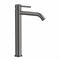 LEMARK Смеситель Kalina LMF-2115S-GM для раковины высокий, графит LMF-2115S-GM