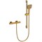 LEMARK Смеситель Valday LMF-8144B-BRG для душа, термостатический, брашированное золото LMF-8144B-BRG