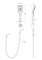 BELBAGNO Luce Смеситель для ванны и душа в комплекте с ручным душем, шлангом и держателем LUC-VASM-CRM LUC-VASM-CRM