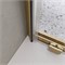 BELBAGNO Luce Душевая дверь в нишу  ширина 110 см, профиль - золото / стекло - прозрачное LUCE-BF-1-110-C-ORO
