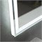 BELBAGNO Зеркало с встроенным светильником, сенсорным выключателем, bluetooth, цифровым термометром, радио SPC-GRT-1000-800-LED-TCH-RAD, 12W, 220-240V, 1000x30x800 SPC-GRT-1000-800-LED-TCH-RAD
