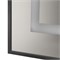 BELBAGNO Kraft Зеркало в алюминиевой раме со встроенным светильником и сенсорным выключателем по периметру рамы, SPC-KRAFT-1200-800-SENS-NERO, 1200x800x32 мм SPC-KRAFT-1200-800-SENS-NERO