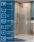 BELBAGNO Soft Close-1 Душевой уголок прямоугольный размер 100x80 см профиль - хром / стекло - прозрачное, двери раздвижные SOFT_CLOSE-1-AH-1-100/80-C-Cr