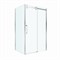 BELBAGNO Marino Душевой уголок прямоугольный размер 110x100 см профиль - хром / стекло - прозрачное, двери раздвижные MARINO-2-AH-1-110/100-C-Cr