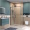 BELBAGNO Soft Close-1 Душевой уголок прямоугольный размер 120x90 см профиль - оружейная сталь / стекло - прозрачное, двери раздвижные SOFT_CLOSE-1-AH-1-120/90-C-GM