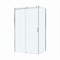 BELBAGNO Soft Close-2 Душевой уголок прямоугольный размер 120x100 см профиль - хром / стекло - прозрачное, двери раздвижные SOFT_CLOSE-2-AH-1-120/100-C-Cr