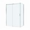 BELBAGNO Soft Close-2 Душевой уголок прямоугольный размер 150x80 см профиль - хром / стекло - прозрачное, двери раздвижные SOFT_CLOSE-2-AH-1-150/80-C-Cr
