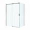 BELBAGNO Soft Close-2 Душевой уголок прямоугольный размер 150x80 см профиль - оружейная сталь / стекло - прозрачное, двери раздвижные SOFT_CLOSE-2-AH-1-150/80-C-GM