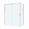 BELBAGNO Soft Close-2 Душевой уголок прямоугольный размер 160x80 см профиль - хром / стекло - прозрачное, двери раздвижные SOFT_CLOSE-2-AH-1-160/80-C-Cr