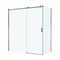 BELBAGNO Soft Close-2 Душевой уголок прямоугольный размер 180x80 см профиль - оружейная сталь / стекло - прозрачное, двери раздвижные SOFT_CLOSE-2-AH-1-180/80-C-GM