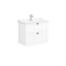 VITRA Тумба с раковиной для ванной Root Classic 68869 80 см матовая белая МДФ 68869