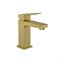 VITRA Смеситель для раковины Minimax Square A4372025EXP однорычажный брашированное золото латунь A4372025EXP