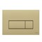 VITRA Кнопка смыва для инсталляции Root Square 740-2325 брашированное золото двойный смыв 740-2325