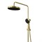 VITRA Душевая система Core Round A4730925EXP с термостатическим смесителем и ручным душем брашированное золото A4730925EXP