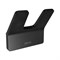LEMARK Крючок двойной SMOOTH LINE для полотенец и халатов, чёрный матовый 9712005