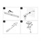 LEMARK Мыльница SMOOTH LINE с держателем, графит 9746018