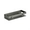 LEMARK Полка для душа прямая 300 мм SHELF LINE из нерж. стали с крючками, графит 9776051