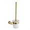 LEMARK Ёршик для унитаза Зенит подвесной, нержавеющая сталь, брашированное золото LMA-1621S-BRG