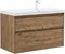 AQUANET Тумба с раковиной Nova Lite 2.0 100 R 2 ящ. цв. дуб рустикальный AQUANET-365913