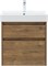 AQUANET Тумба с раковиной Nova Lite 2.0 60 2 ящ. цв. дуб рустикальный AQUANET-348189