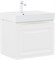 AQUANET Тумба с раковиной Агата 60 1 ящ. цв. белый сатин AQUANET-348184